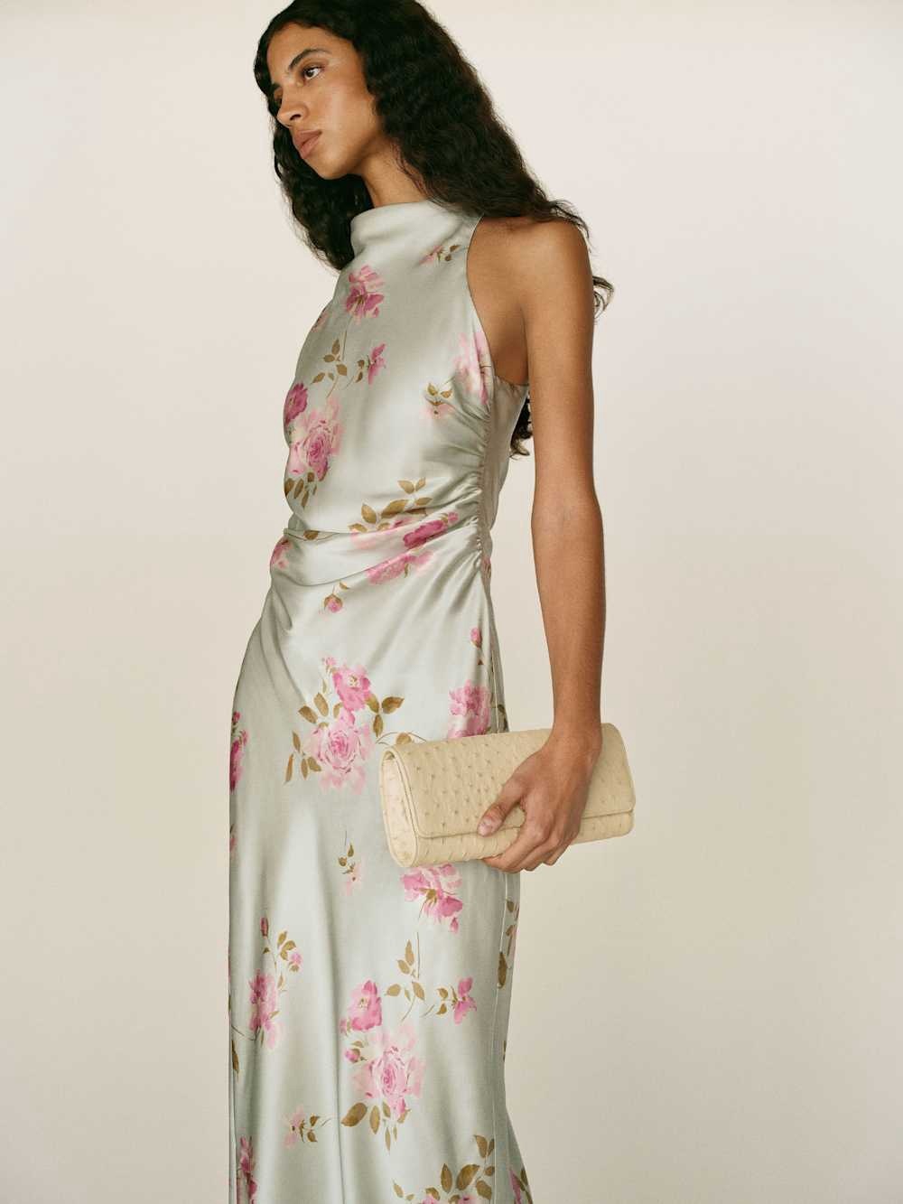 Reformation Anaiis Silk Dress